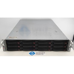 Supermicro SC826 2U X11SSL-F E3-1230v6 32GB 9211-8i 12x3.5" 2x920W Rails