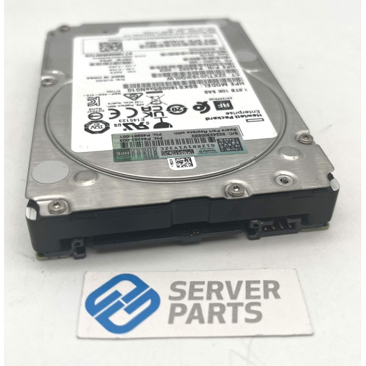 HPE 1.8TB 10K SAS 12G 2.5" P44292-003 utan vagga