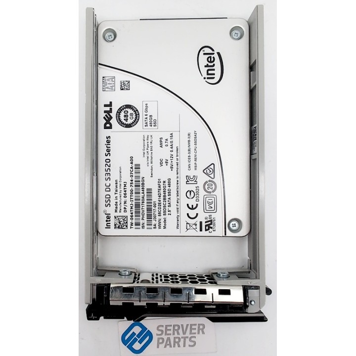 Dell 480GB SSD SATA 6G SFF Gen13 64TMJ