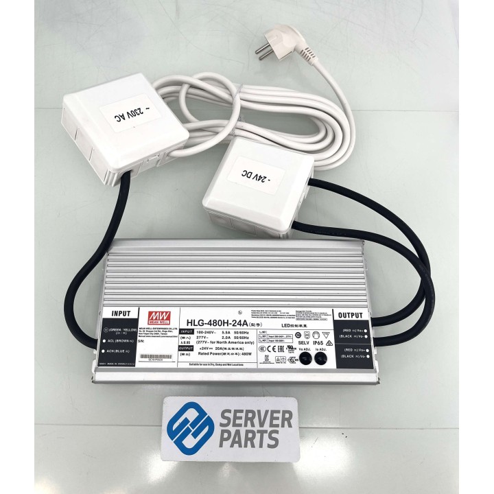 Mean Well HLG-480H-24A LED-drivare  480 W 20 A 24 V/DC NY!