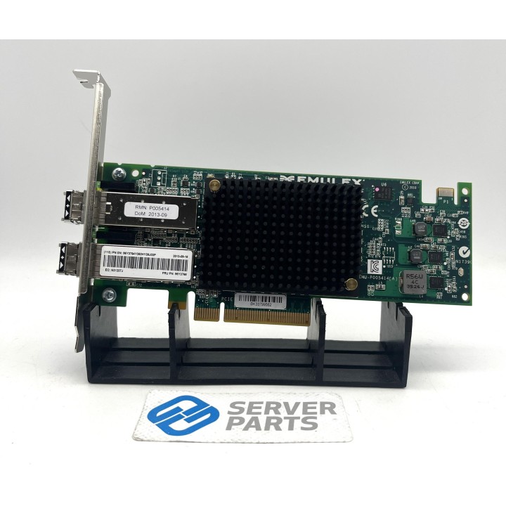 Emulex IBM 2-Port 10GB SFP+ Ethernet Card PCI-e 96Y3766 med SFP+
