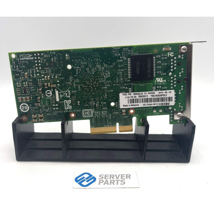 Lenovo Intel I350-T2 2xGbE BaseT Adapter LP 00AG512