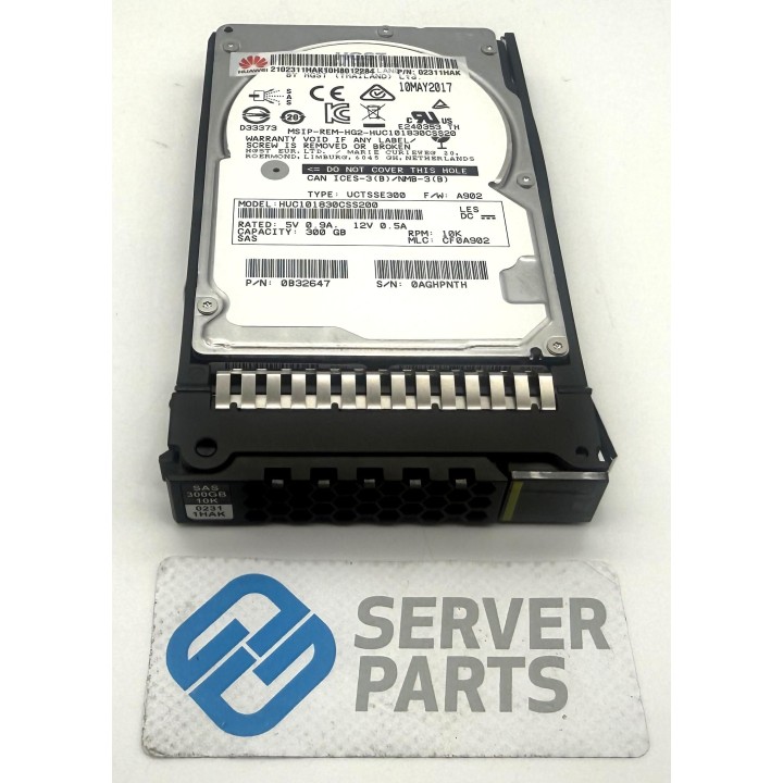 HGST 300GB 10K SAS 6G 2.5" HUC101830CSS200