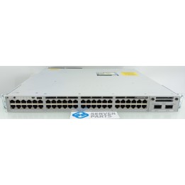 Cisco 48-portar GbE UPOE Switch 2x1100W WS-C9300-48U-E med C9300-NM-2Q 2x40G