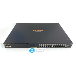 HPE Aruba 2930F 24-portar 370W PoE+ Gigabit 4-portar 10G SFP+ Switch JL255A
