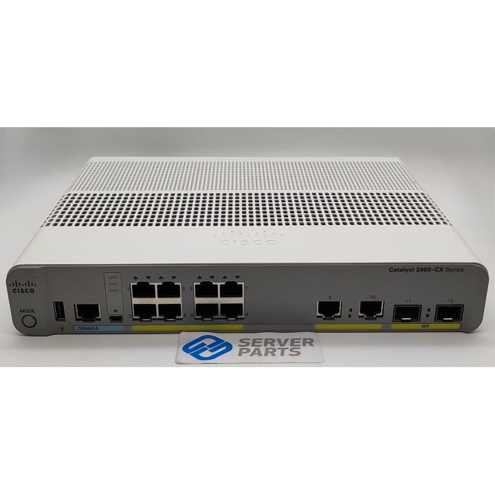 Cisco 8-port GbE Switch WS-C2960CX-8TC-L