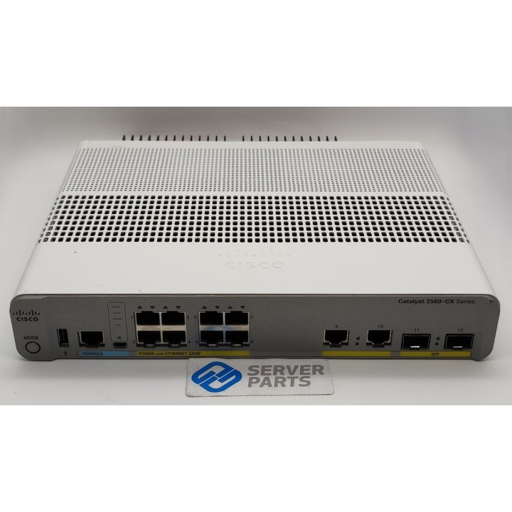 Cisco 8-port GbE PoE+ Switch 240W WS-C3560CX-8PC-S