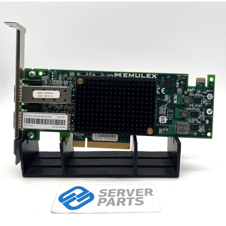 Emulex IBM 2-Port 10GB SFP+ Ethernet Card PCI-e 95Y3766 utan SFP+