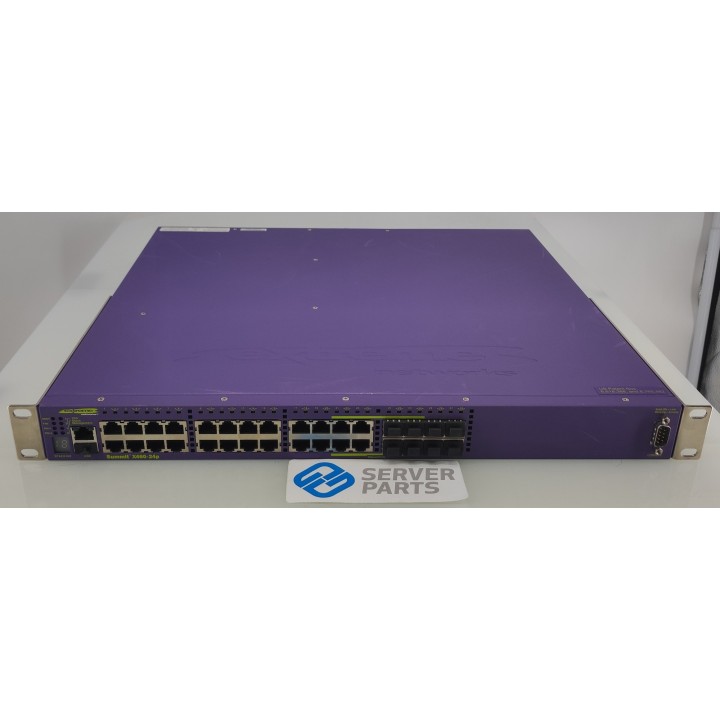 Extreme Networks X460-24p 24-port GbE PoE Switch 1xPSU 1xXGM3-2sf 16403