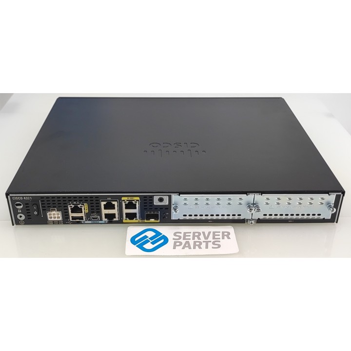 Cisco Integrated Services Router ISR4321-B/K9 med AC Adapter