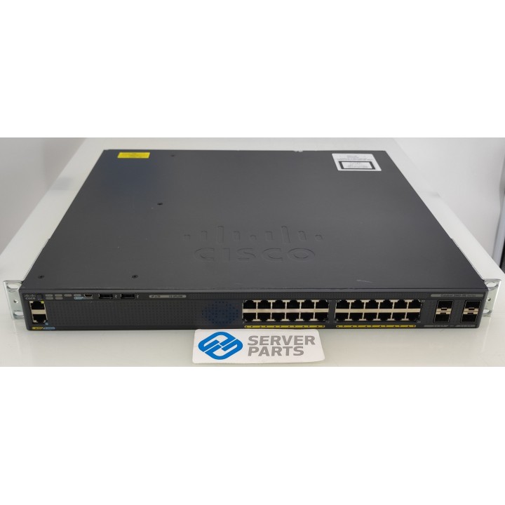 Cisco Catalyst 24-port GbE Switch 2xPSU WS-C2960XR-24TS-I