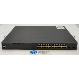 Cisco Catalyst 24-portar GbE 10GbE PoE+ Switch WS-C2960X-24PD-L