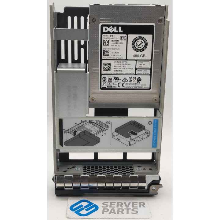 Dell 480GB SSD SATA 6G 2.5"  3.5" LFF Gen13 8RRW8