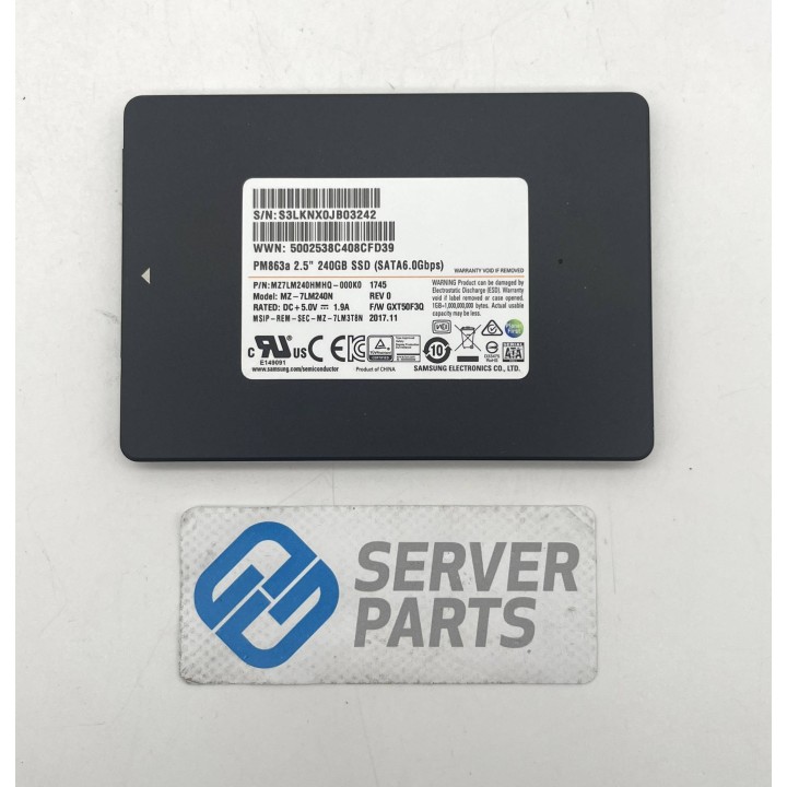 Samsung PM863a 240GB SATA 6G SSD MZ-7LM240N