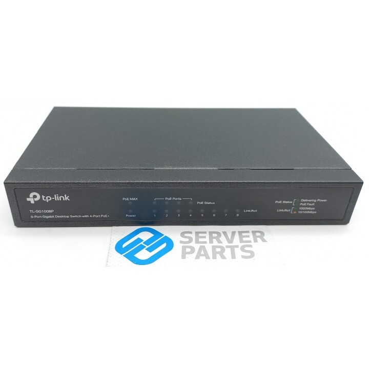 TP-Link 8-port GbE 4 PoE+ Desktop Switch TL-SG1008P