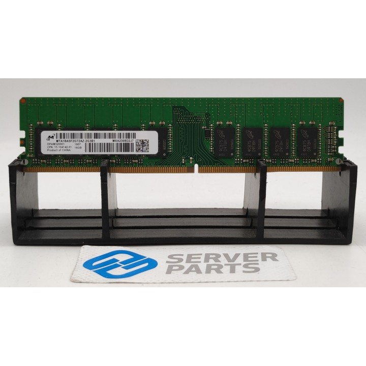Micron 16GB DDR4 PC4-2400T ECC UDIMM MTA18ASF2G72AZ-2G3B1
