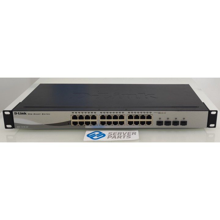 D-Link Web Smart PoE Switch DGS-1210-24