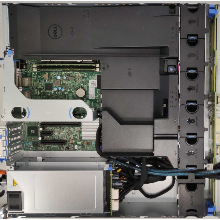 Dell PowerEdge R530 2xE5-2620v4 128GB 8x600GB H730 2xPSU Rails