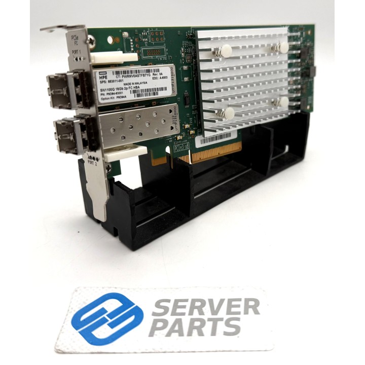 HPE QLE2692L Storefabric Fibrecard Dualport 16GbE LP 853011-001