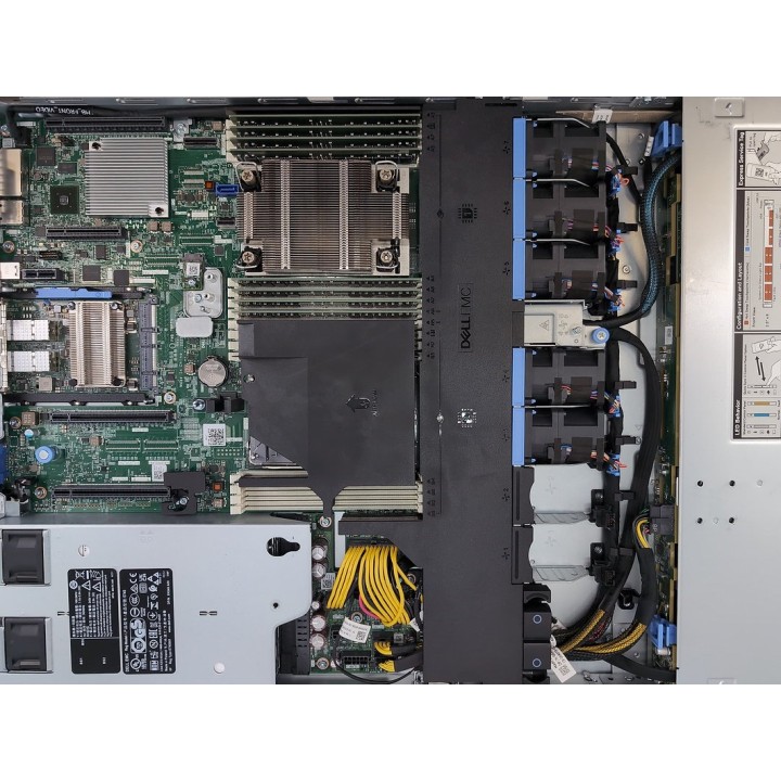 Dell PowerEdge R450 1x4310 128GB 2x800GB H345 10GbE 2xPSU Rails