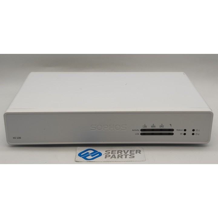 Sophos XG 106 Atom 3930 4GB 1x32GB SSD med OPNSense