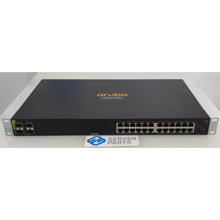 HPE Aruba CX 6100 24-port GbE PoE+ 370W Switch JL677A
