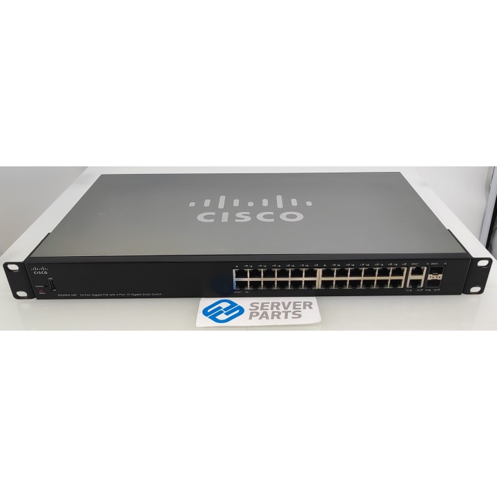 Cisco 24-port GbE PoE+ Switch SG250X-24P-K9