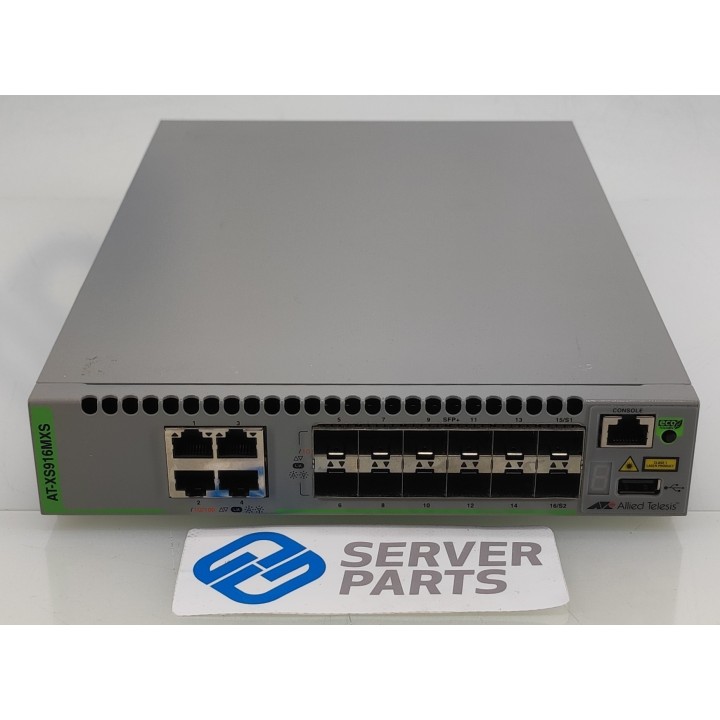 Allied Telesis 12-port 10GbE SFP+ Switch AT-XS916MXS