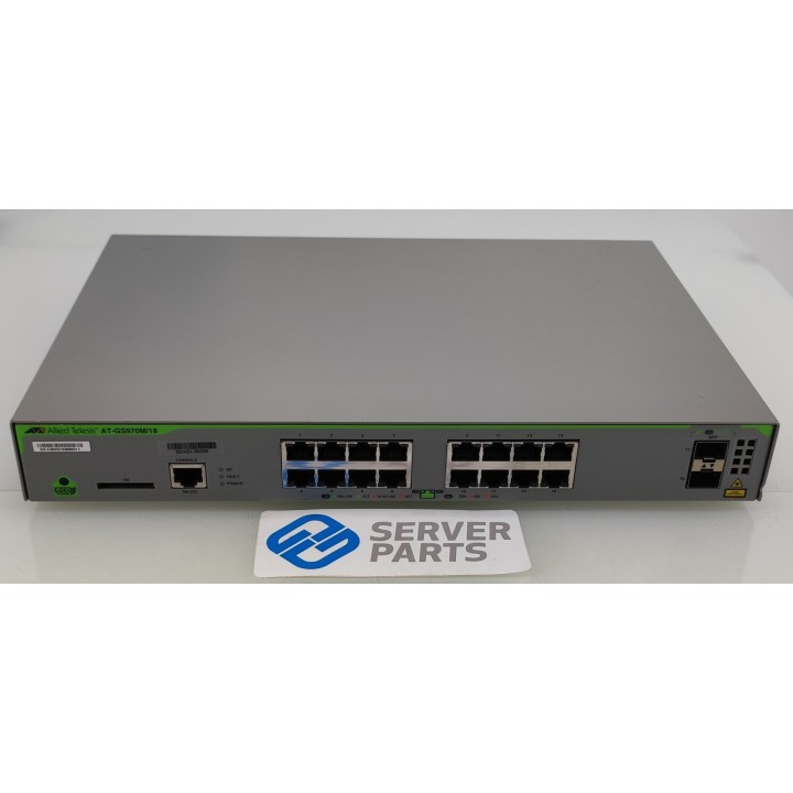 Allied Telesis 16-port GbE Switch AT-GS970M/18