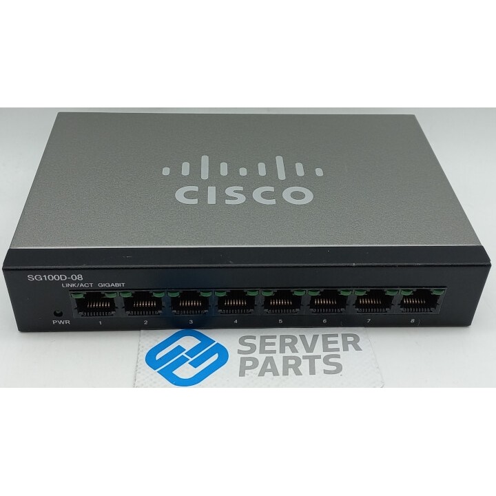 Cisco 8-port Gigabit Switch SG100D-08