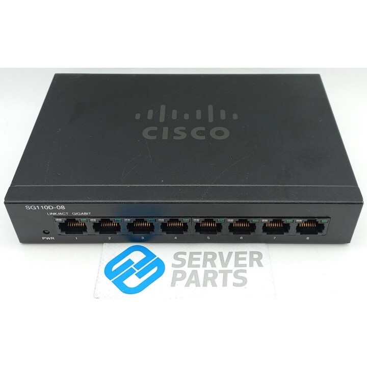 Cisco 8-port Gigabit Switch SG110D-08