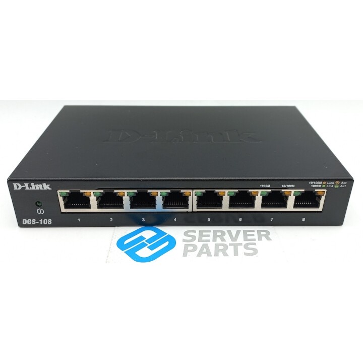 D-Link 8-port GbE Switch DGS-108