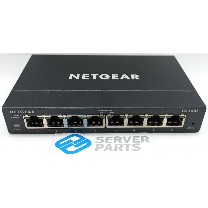 Netgear 8-port Gigabit Smart Managed Plus Switch GS308E