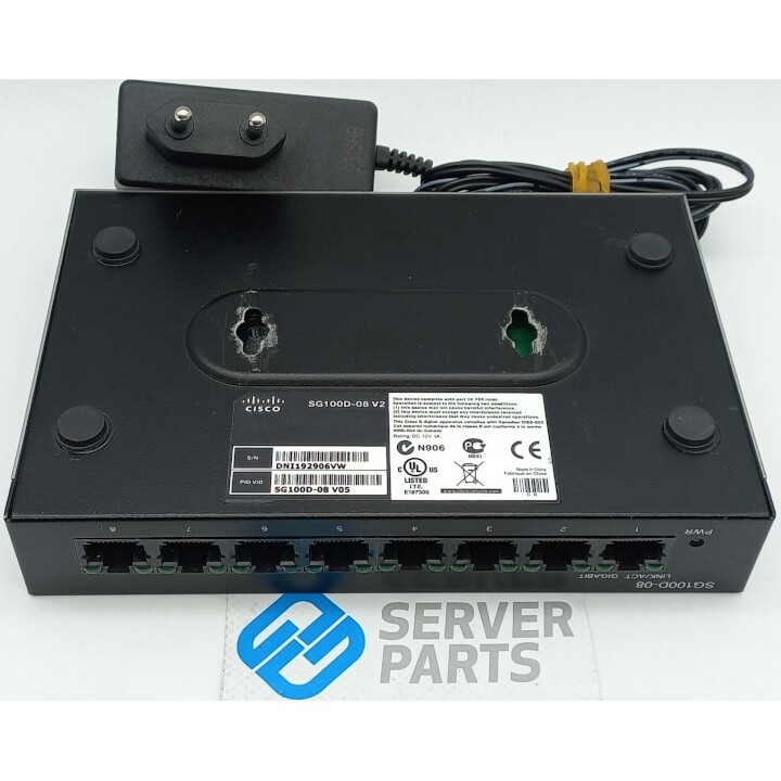 Cisco 8-port Gigabit Switch SG100D-08