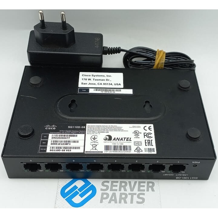 Cisco 8-port Gigabit Switch SG110D-08