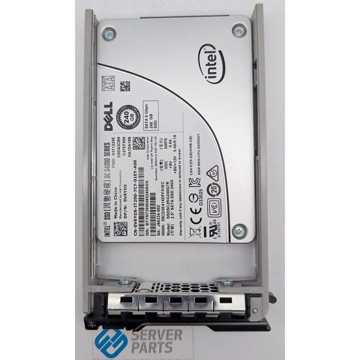Dell 240GB SSD SATA 6G SFF Gen13 V6YD5