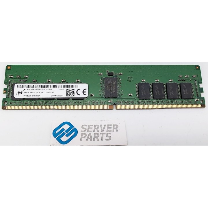 Micron 16GB DDR4 PC4-2933Y ECC RDIMM MTA18ASF2G72PDZ-2G9E1