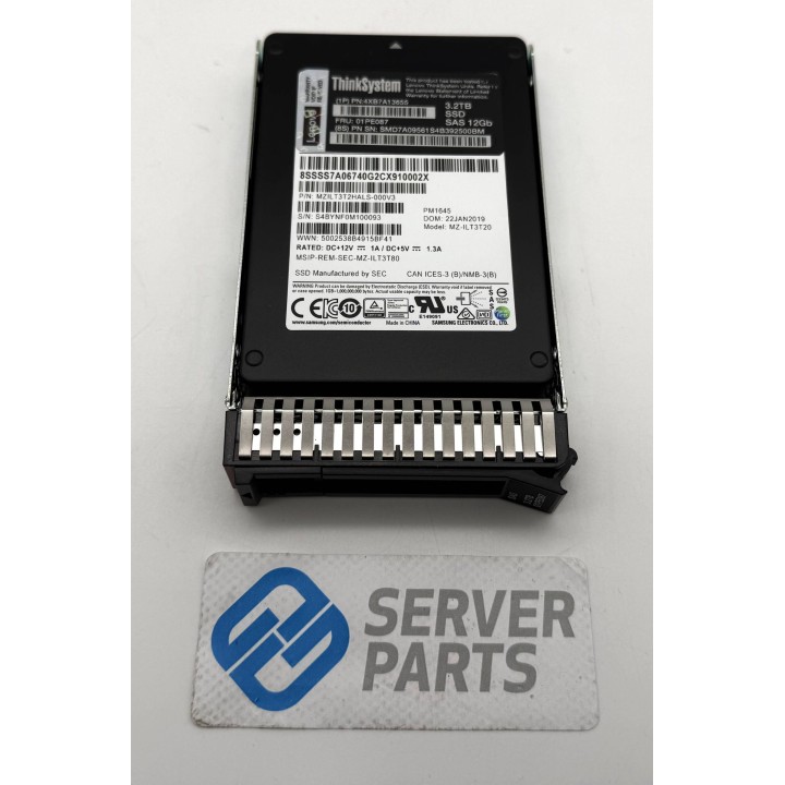 Lenovo 3.2TB SSD SAS 12G FRU 01PE087