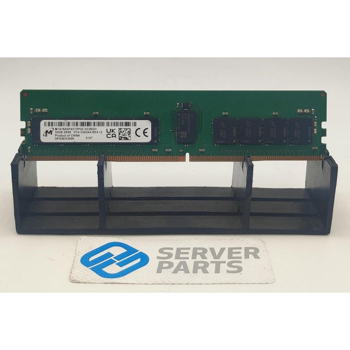 Micron 32GB DDR4 PC4-3200AA ECC RDIMM MTA18ASF4G72PDZ-3G2B2