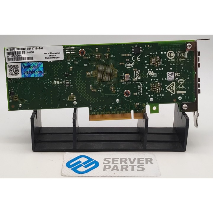 Intel X710-DA2 CNA Dualport 10GbE SFP+ LP EX710DA2G1P5