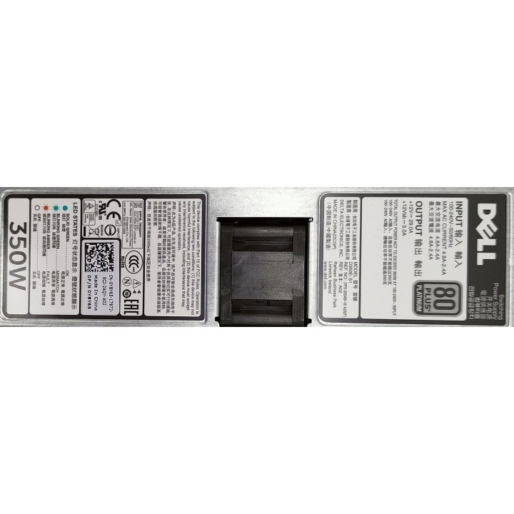 Dell Hot-plug PSU 350W 9WR03 Y8Y65 till PowerEdge R320 R420