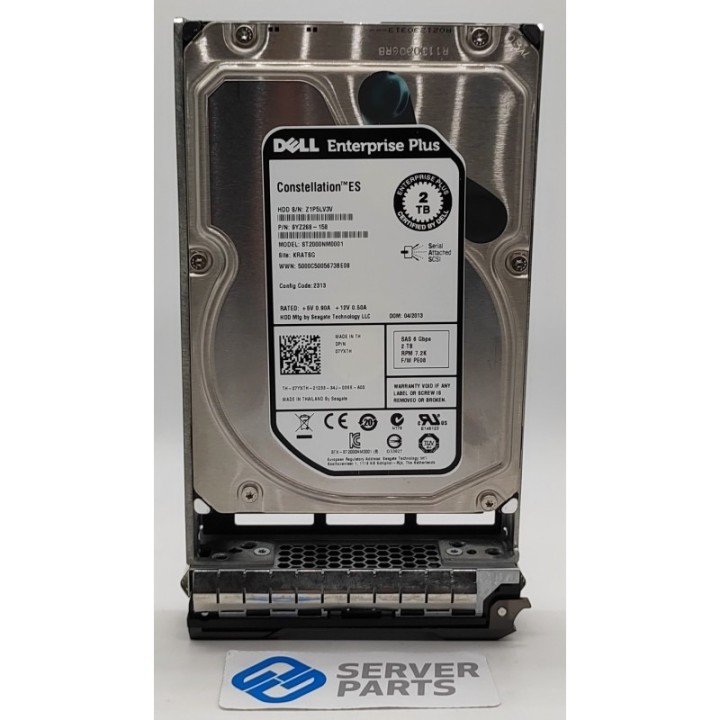 Dell Compellent 2TB 10K SAS 6G LFF 7YXTH