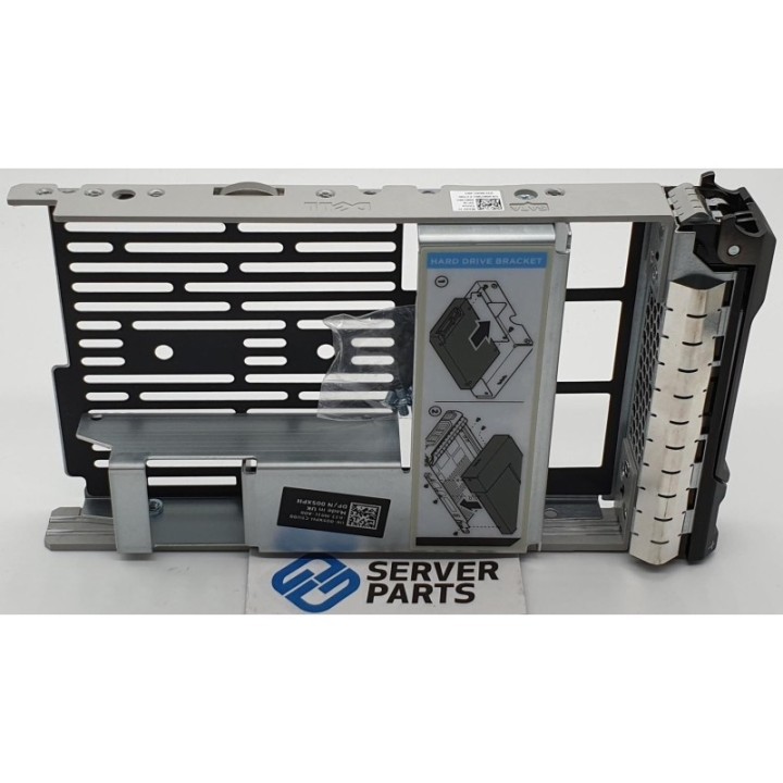 Dell 58CWC SATA Only HDD Caddy för 2.5" i 3.5" LFF T- och R-serierna