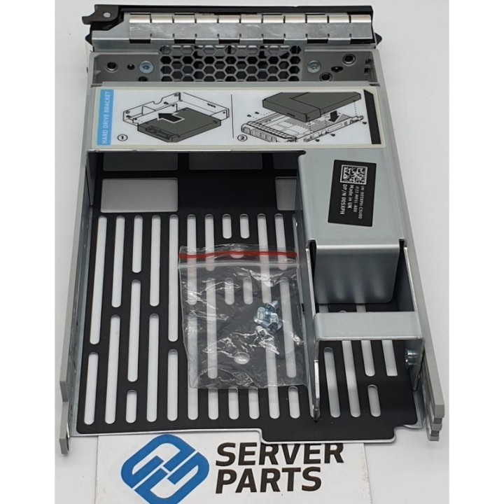 Dell 58CWC SATA Only HDD Caddy för 2.5" i 3.5" LFF T- och R-serierna