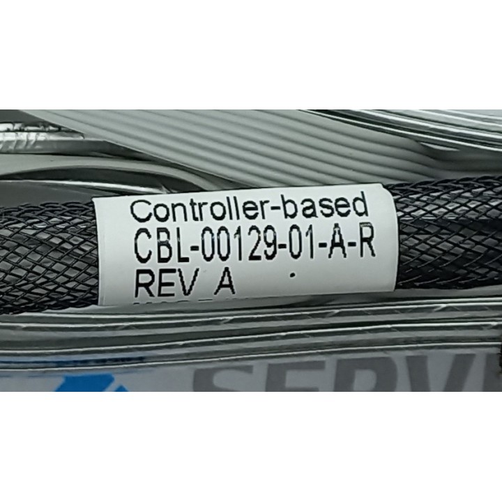 Beg Supermicro 80cm Intern Y-kabel MiniSAS HD SFF-8643 4x SATA CBL-00129-01-A-R