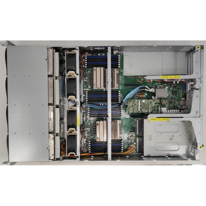 Supermicro 2U SC829U X10DRU-i+ 2xE5-2660v3 64GB 12x3TB 2x1000W Rails