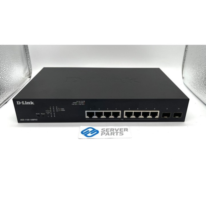 D-Link 8-Ports GbE PoE DGS-1100-10MPV2