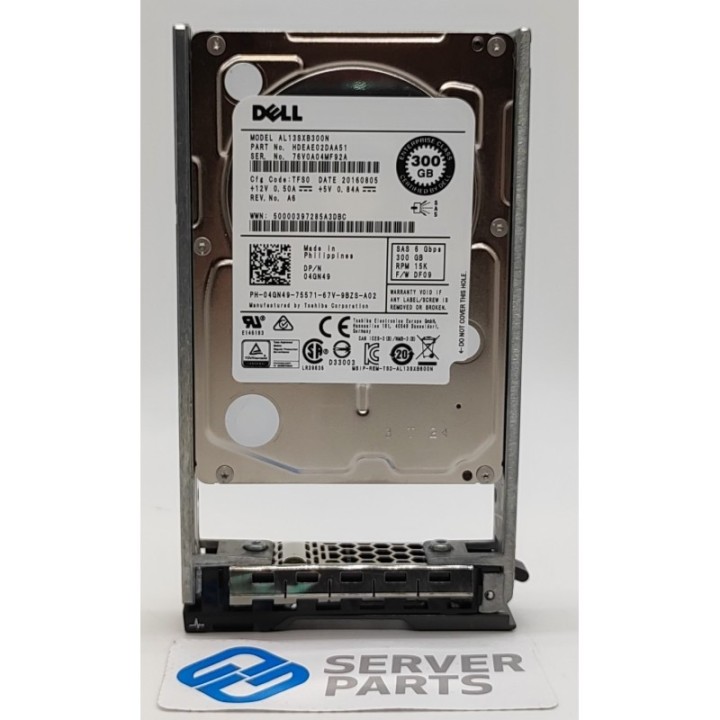 Dell 300GB 15K SAS 6G SFF 4GN49