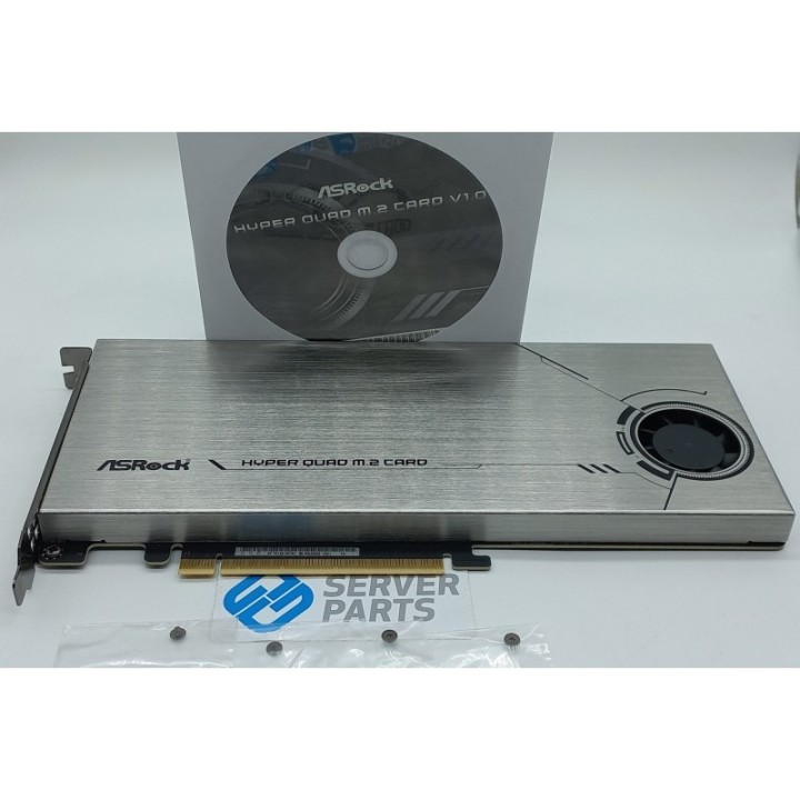  Ny ASRock Hyper Quad M.2 PCIe 4.0 90-MCA0G0-00UANZ