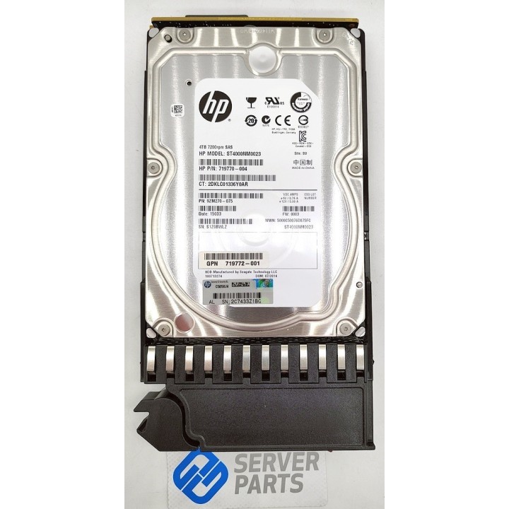 HP 4TB 6G 7.2K SAS MDL MSA LFF 718302-001